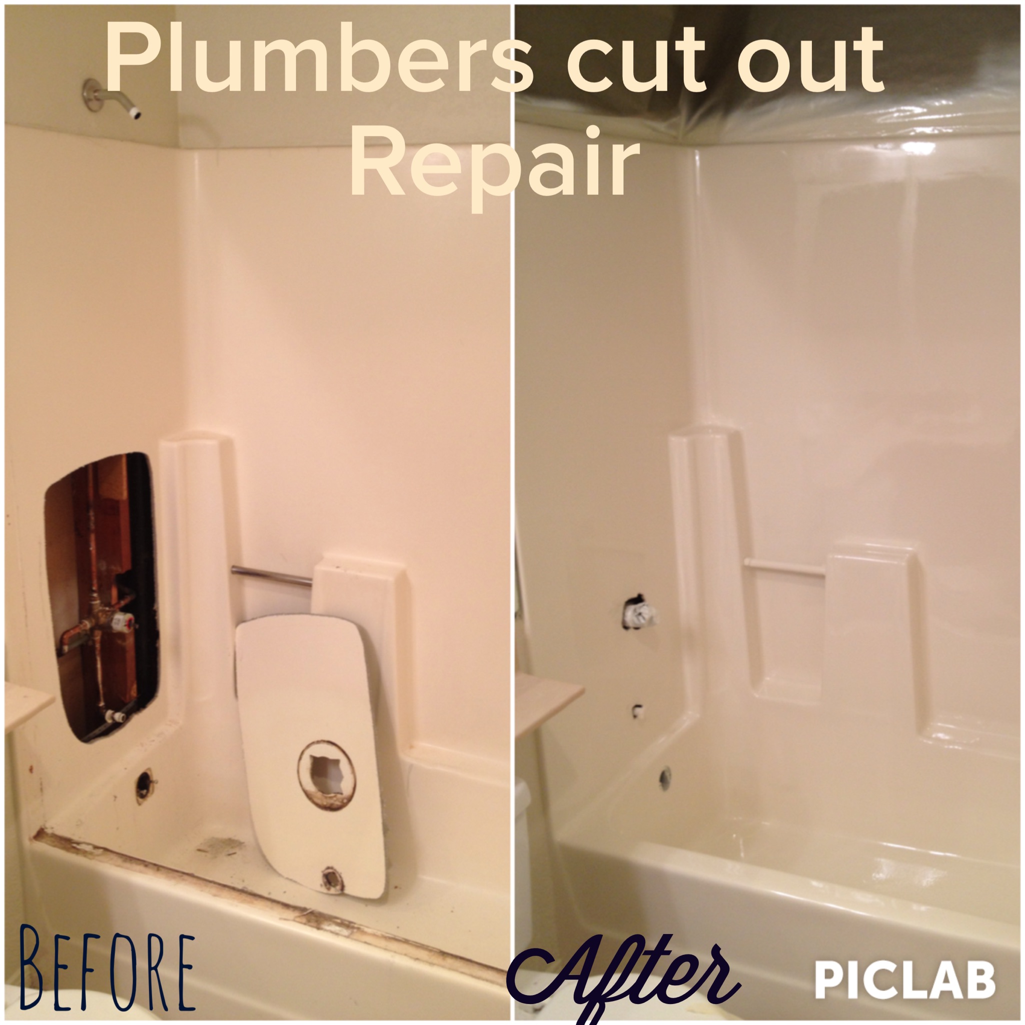 Plumbers Cut Out Repair